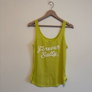 Billabong Yellow Forever Salty Tank Top